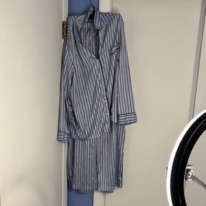 Victoria’s Secret stripped BluePajama Set XL